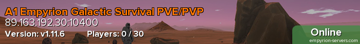 A1 Empyrion Galactic Survival PVE/PVP