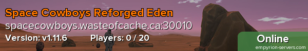 Space Cowboys Reforged Eden