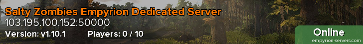 Salty Zombies Empyrion Dedicated Server