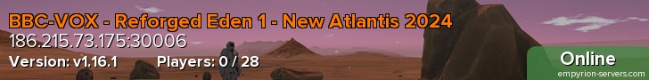 BBC-VOX - Reforged Eden 1 - New Atlantis 2024
