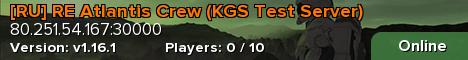 [RU] RE Atlantis Crew (KGS Test Server)