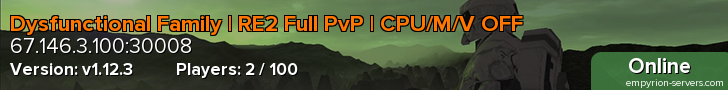 Dysfunctional Family | RE2 Full PvP | CPU/M/V OFF