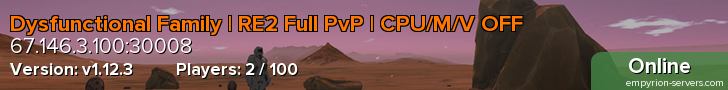 Dysfunctional Family | RE2 Full PvP | CPU/M/V OFF