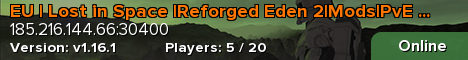 EU | Lost in Space |Reforged Eden 2|Mods|PvE RE2