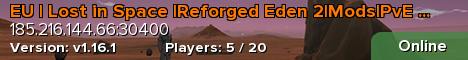 EU | Lost in Space |Reforged Eden 2|Mods|PvE RE2