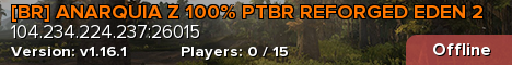 [BR] ANARQUIA Z 100% PTBR REFORGED EDEN 2