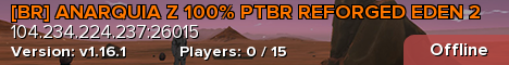 [BR] ANARQUIA Z 100% PTBR REFORGED EDEN 2