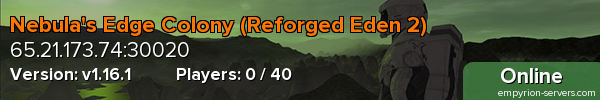Nebula's Edge Colony (Reforged Eden 2)