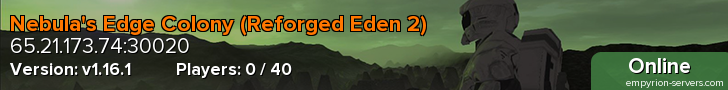 Nebula's Edge Colony (Reforged Eden 2)